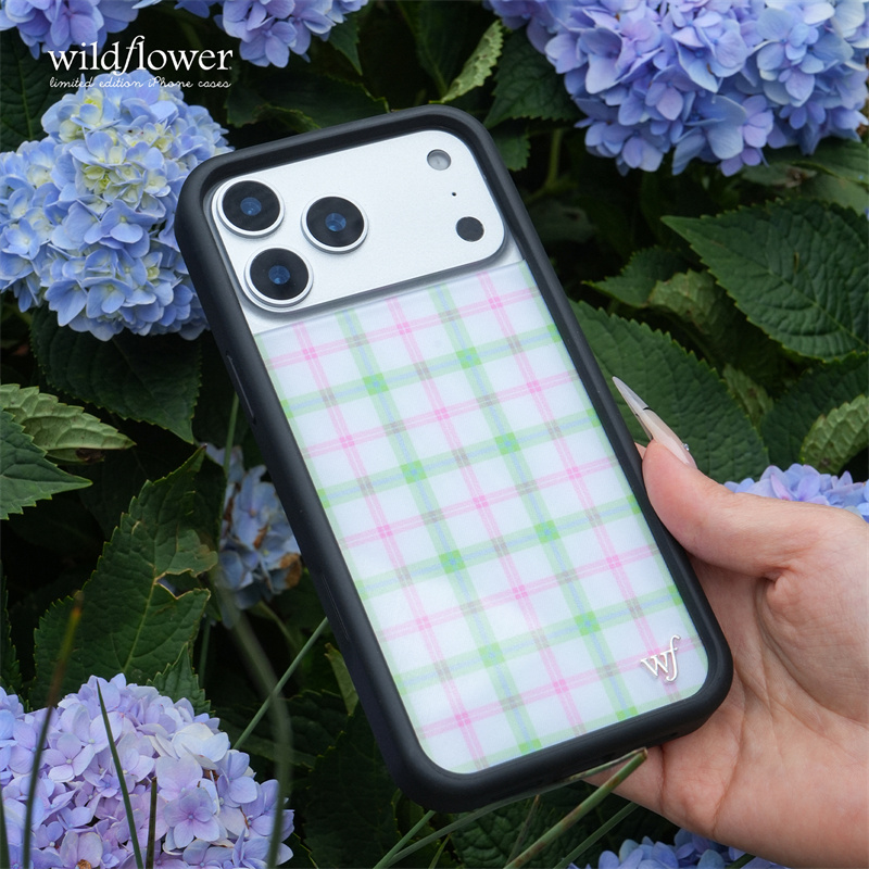 Wildflower INS Green Plaid Pho - огляд і ціна Phone Cases Burga