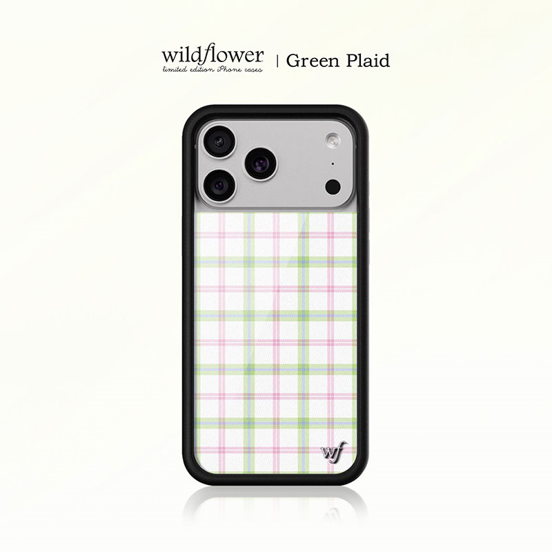 Wildflower INS Green Plaid Pho - огляд і ціна Phone Cases Burga