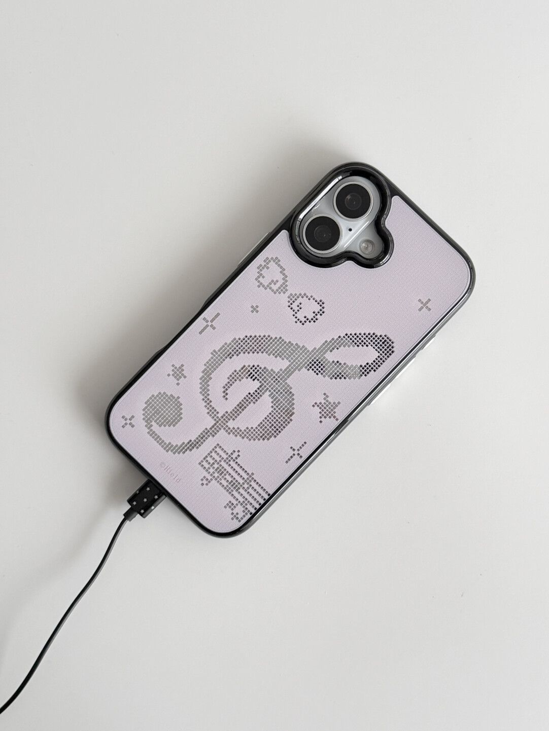 INS Korean Pink Mosaic Music N - огляд і ціна Phone Cases Pink