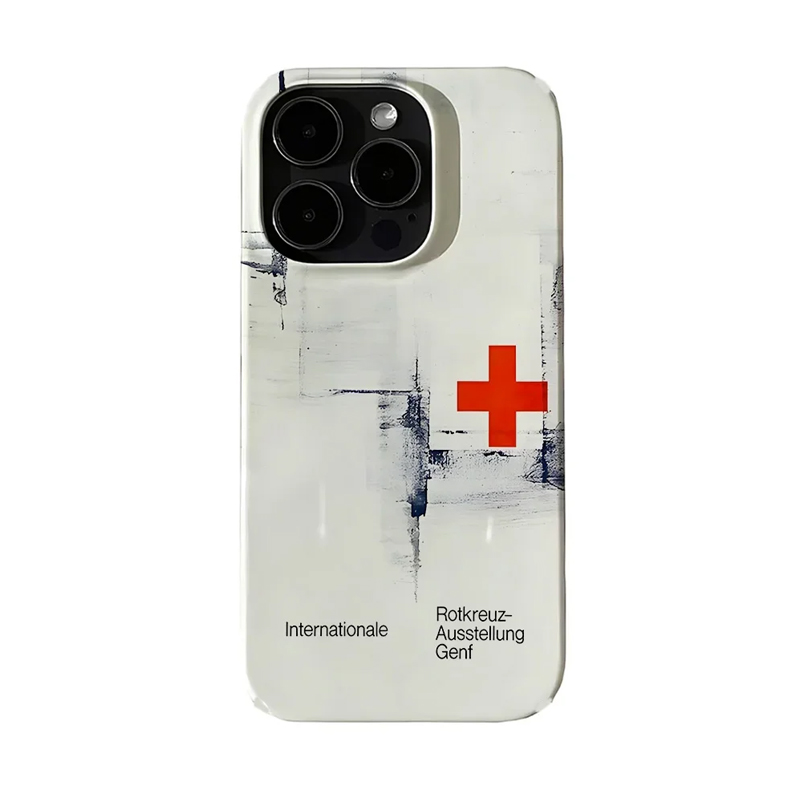 Hot Sale Ins Retro Red Cross A - огляд і ціна Buy Phone Cases