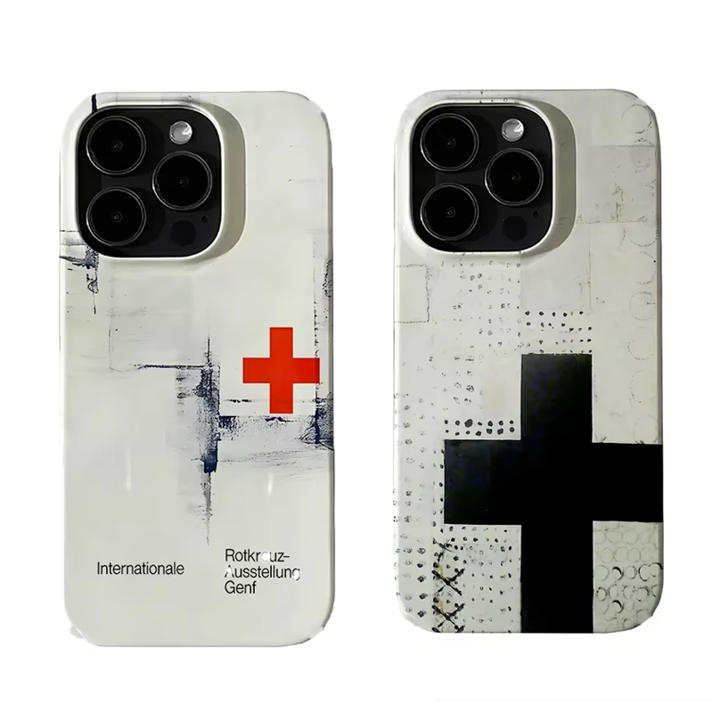 Hot Sale Ins Retro Red Cross A - огляд і ціна Buy Phone Cases