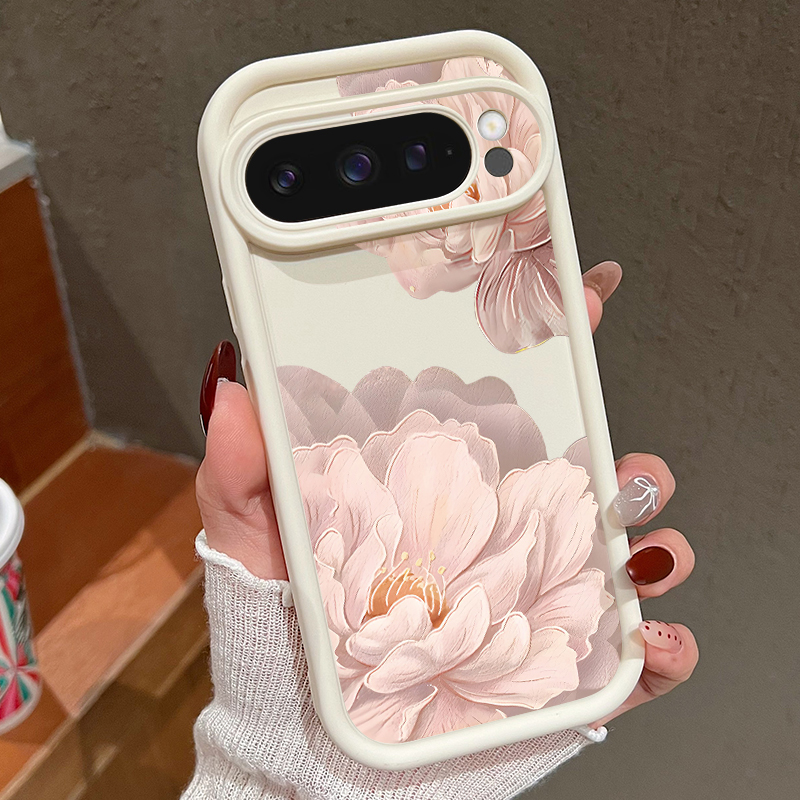 Pink Flowers Patterned Soft TP - огляд і ціна Phone Cases Pixel 10 Pro