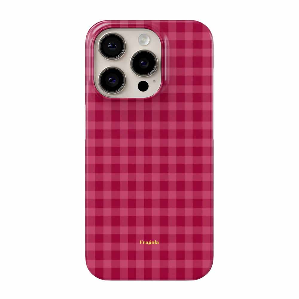 Retro Korean Plaid Cute Phone  - огляд і ціна Phone Cases Burga