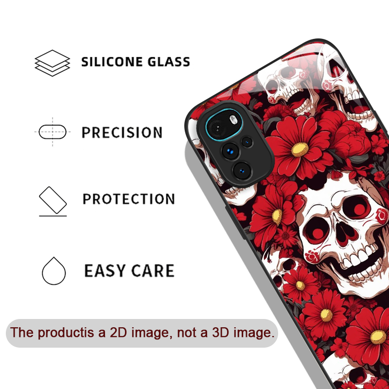 Personality Skull Flower Trend - огляд і ціна Phone Cases For Motorola
