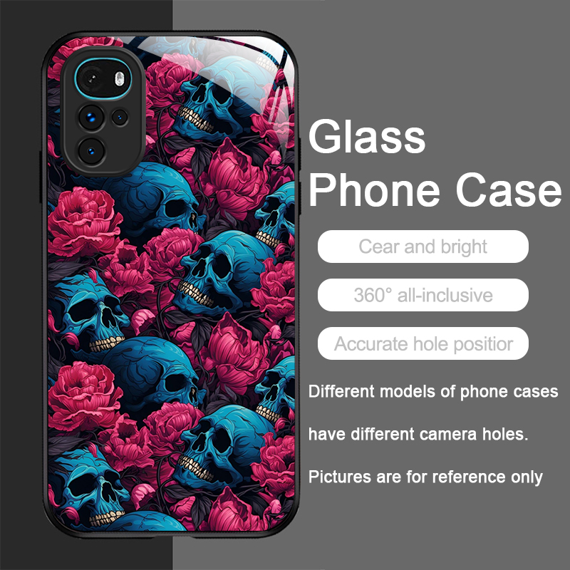 Personality Skull Flower Trend - огляд і ціна Phone Cases For Motorola