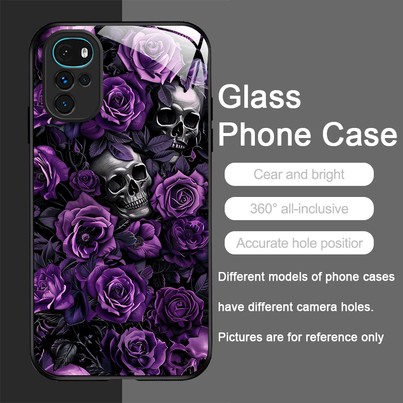 Personality Skull Flower Trend - огляд і ціна Phone Cases For Motorola