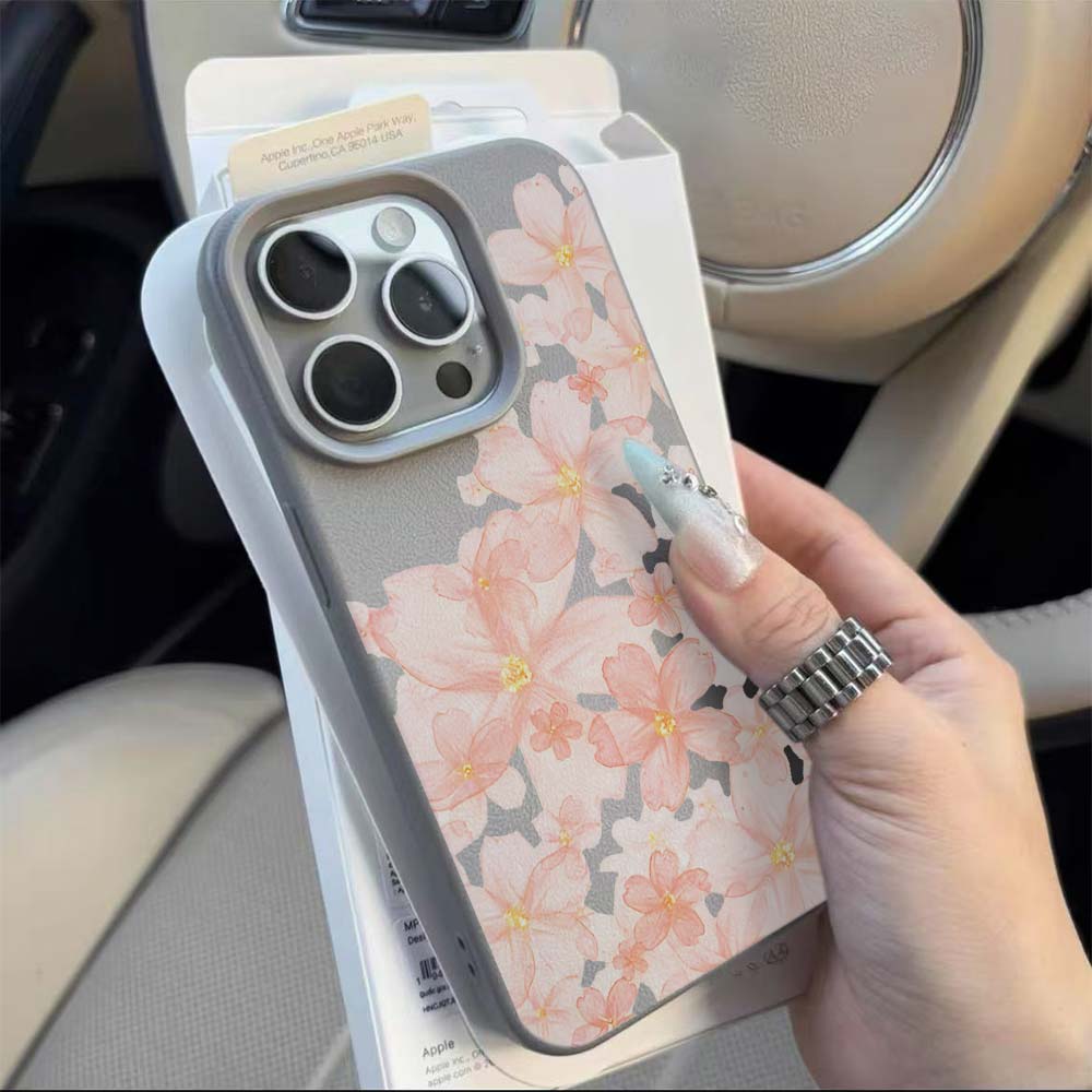 Pink Sakura Floral Matte Phone - огляд і ціна Phone Cases Pink