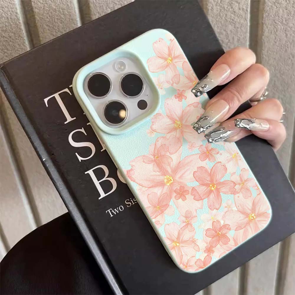 Pink Sakura Floral Matte Phone - огляд і ціна Phone Cases Pink