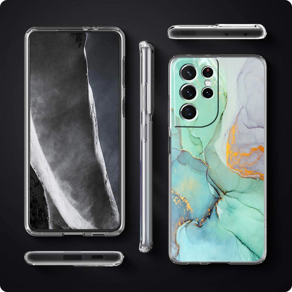 Marble Clear Silicone Phone Ca - огляд і ціна Phone Cases Burga