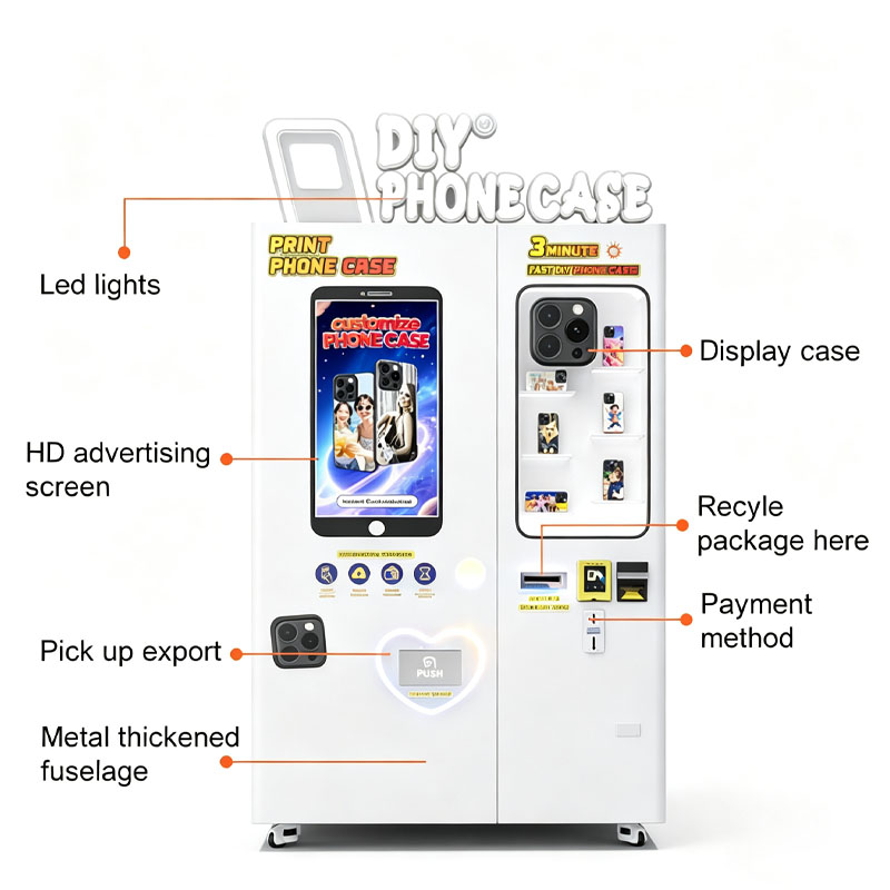 Automatic Phone Case Vending M - огляд і ціна Phone Cases Vending Machine