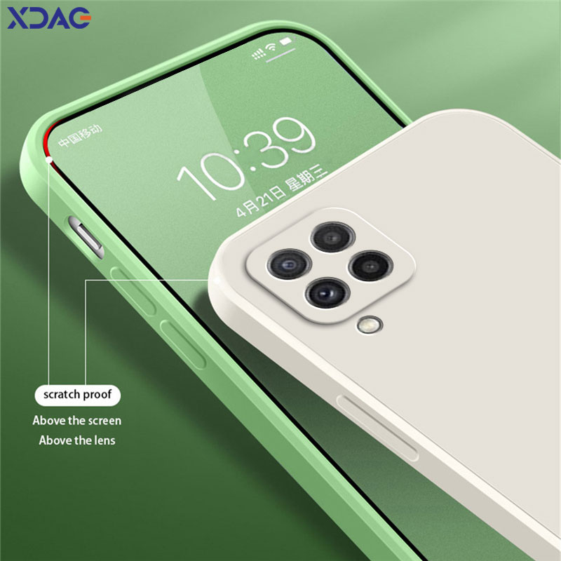 Square Liquid Silicone Back Co - огляд і ціна Phone Cases Burga