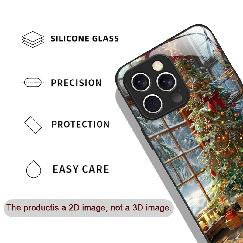 Christmas Tree Gift Snowy Town - огляд і ціна Phone Cases Iphone 17 Pro Max