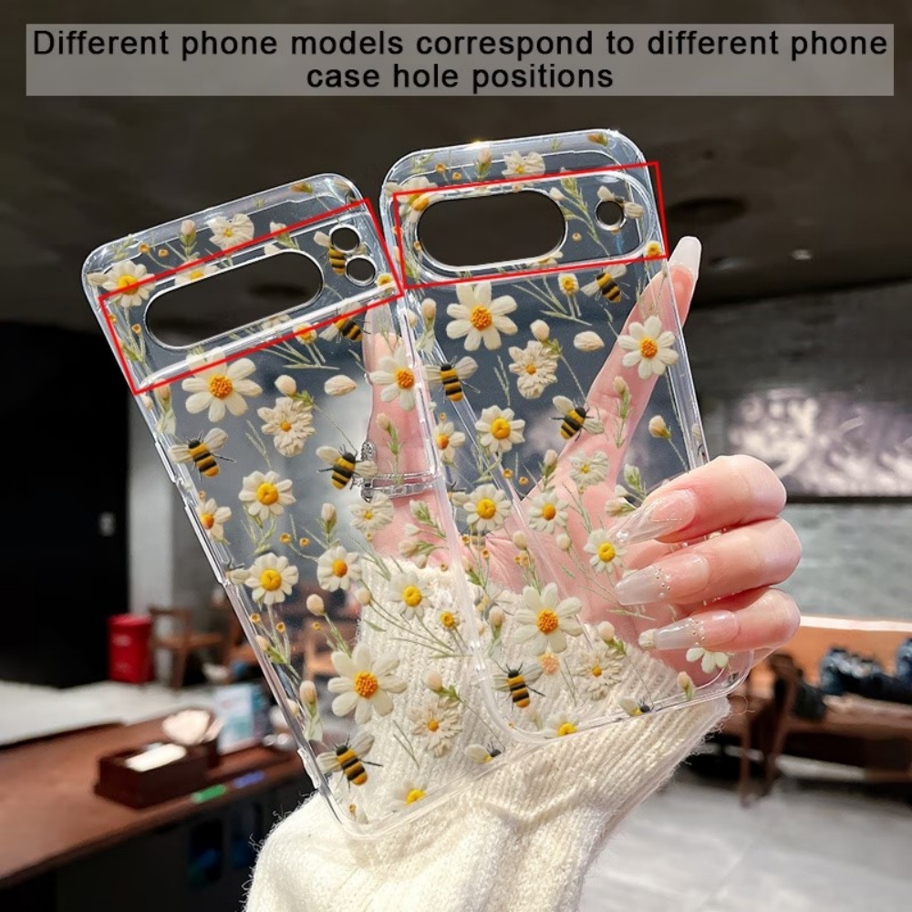 Cute Honeybee Flower Pattern S - огляд і ціна Phone Cases Pixel 10 Pro