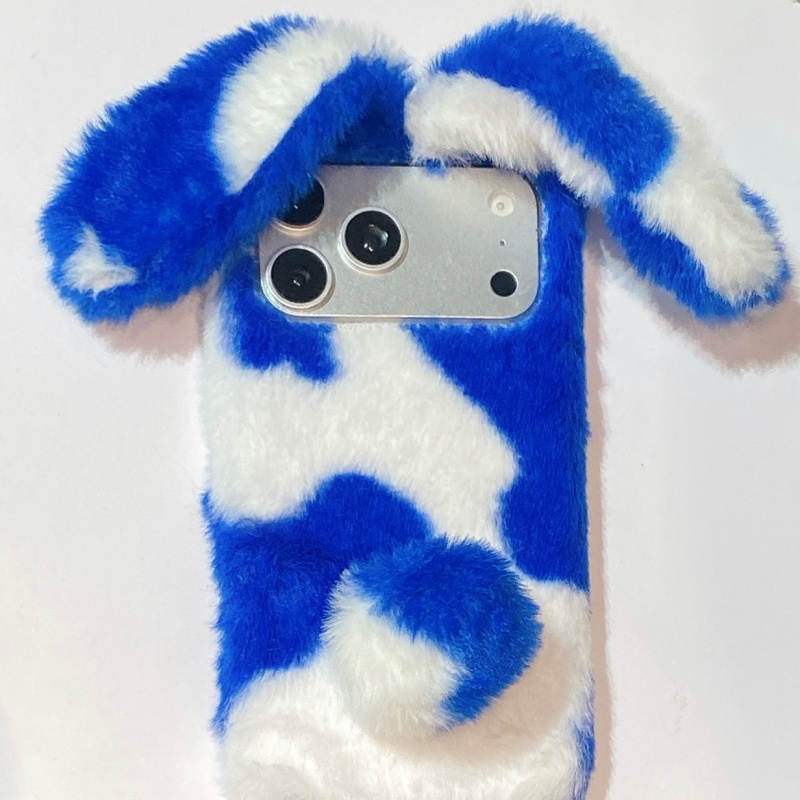 Cute Rabbit Design Fluffy Phon - огляд і ціна Phone Cases Designer