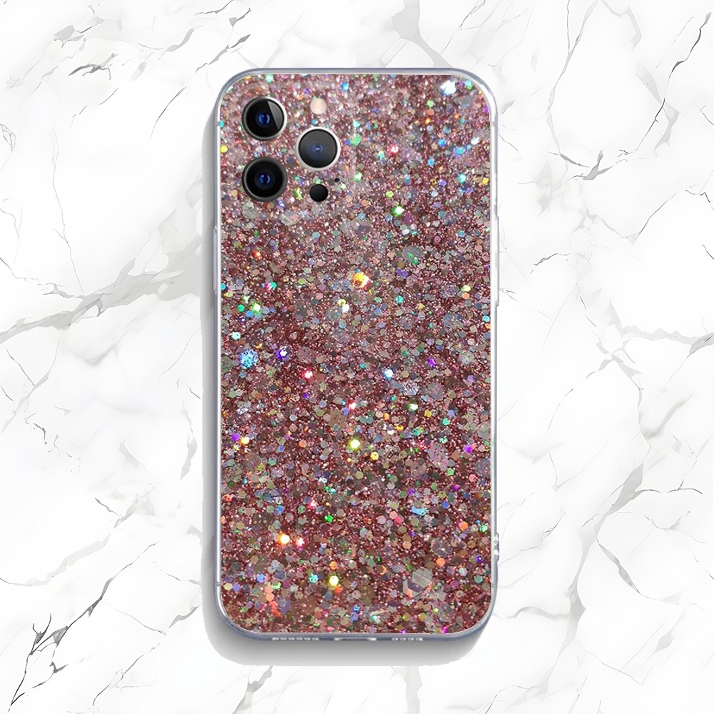Pink Glitter Pattern Phone Cas - огляд і ціна Phone Cases Burga