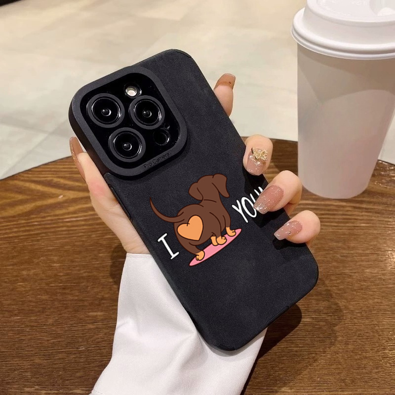 Cute Dachshund Heart Print Pho - огляд і ціна Phone Cases Cute Iphone 13